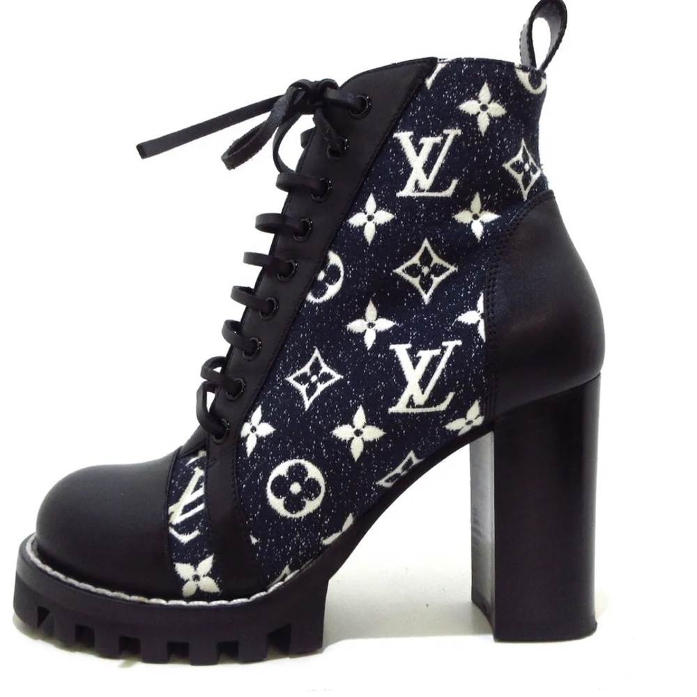 Louis Vuitton Star Trail Ankle Boots Navy
